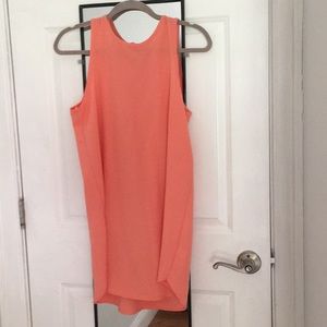 Summer coral dress